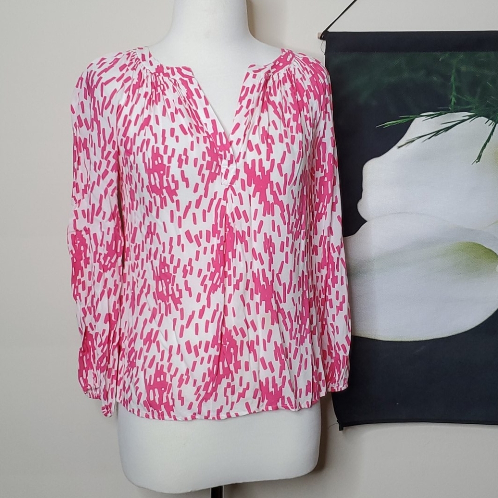 Boden V Neck Long Sleeve Top